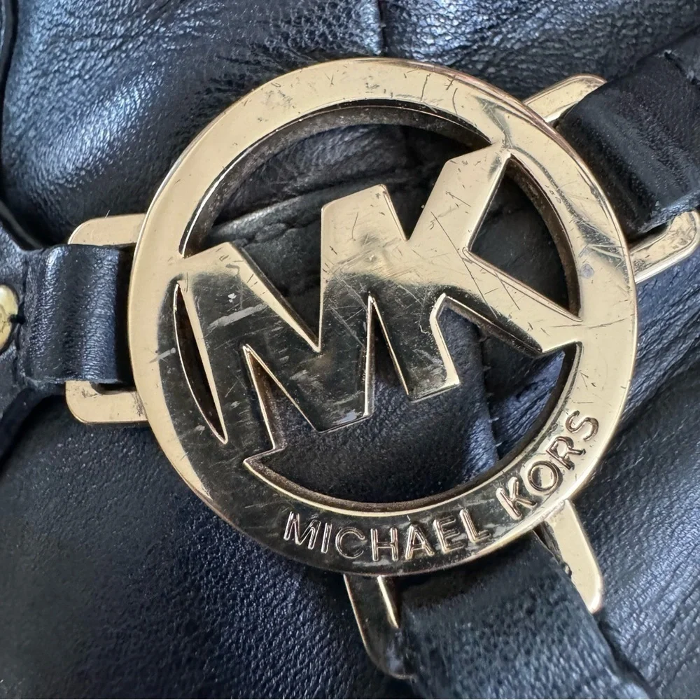 Michael Kors Leather Fulton Harness Equestrian Riding Boot Size 9